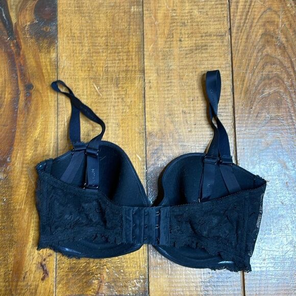 Calvin Klein Perfectly Fit Convertible Black Lace Bra 36D - Picture 3 of 5